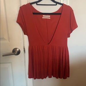 Urban outfitters open chest top